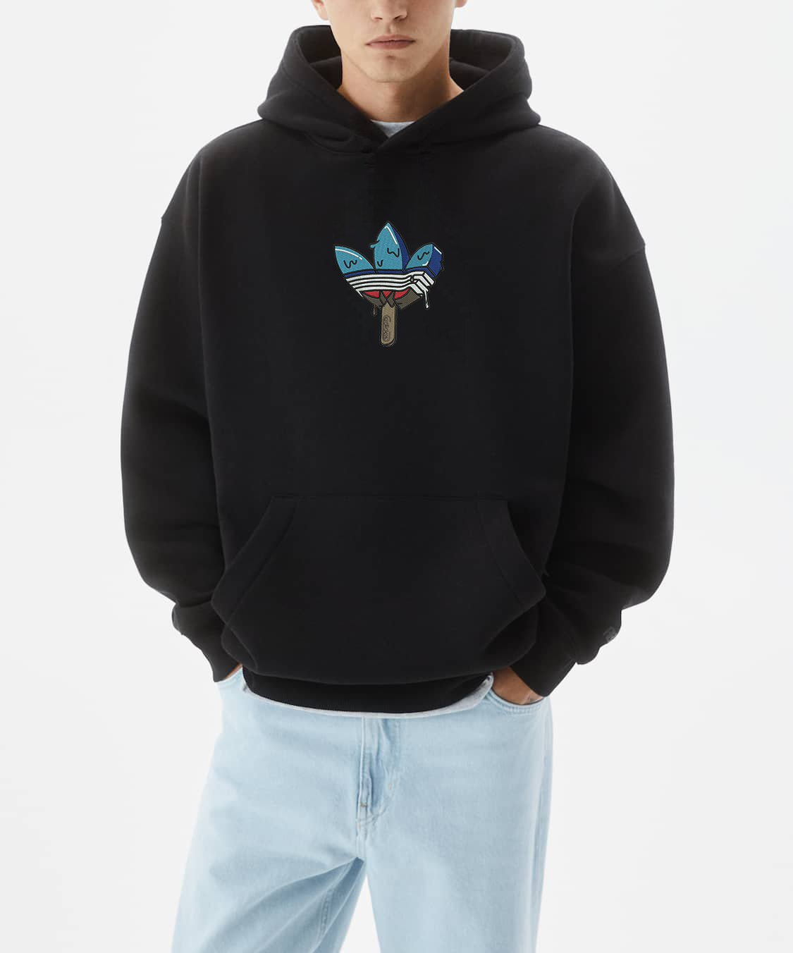 Unisex Adidas Ice Cream Embroidered Hoodie