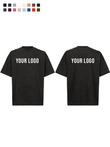 OVERSIZE T-SHIRT WITH LARGE LOGO