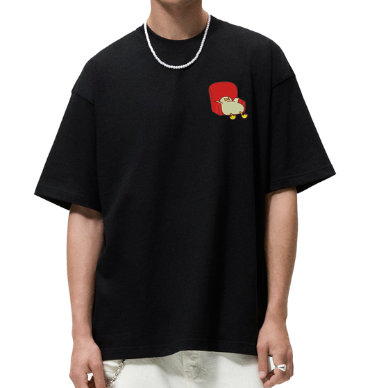 [PRE-ORDER] Tired Duck Embroidered T-Shirt